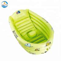 Sunshine plastic pvc inflatable baby bath bathtub